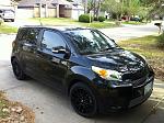 Scion XD Black on Black